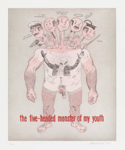"The Five-Headed Monster of My Youth" (Anton Kannemeyer, 2008)