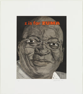 "Z is for Zuma" (Anton Kannemeyer, 2008)